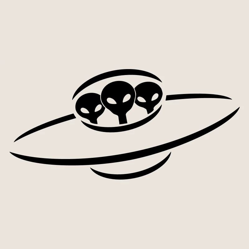 3 alien UFO space ship