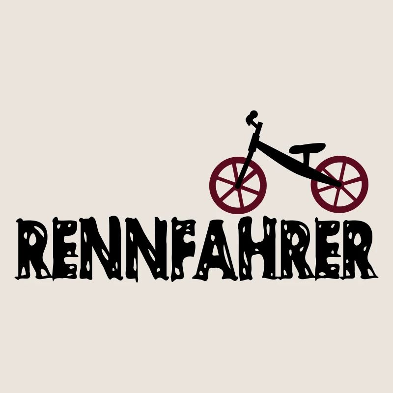 Laufrad Rennfahrer