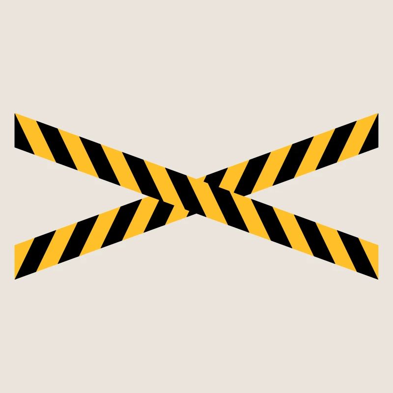 Line design caution tape