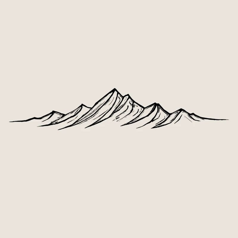 Gebirge - mountain range design