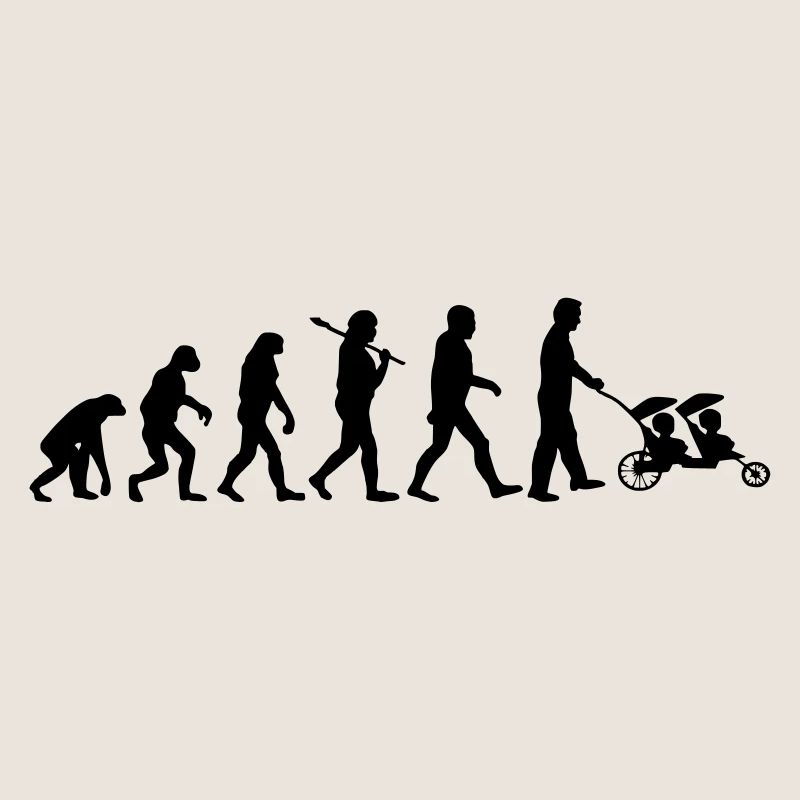 evolution daddy jumeaux
