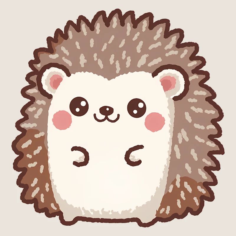 Hérisson mignon