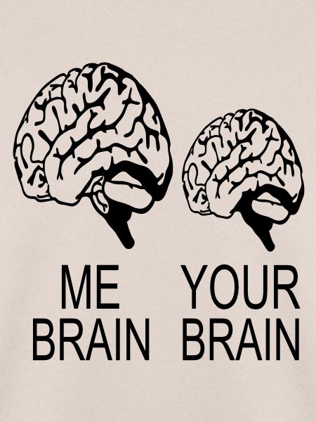 me brain your brain