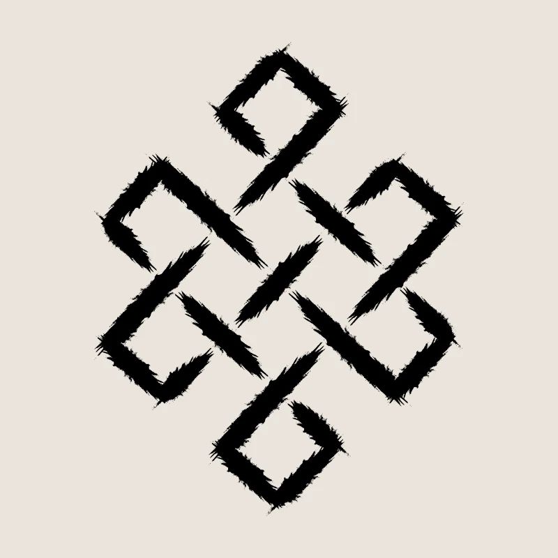 Infinity Knot Buddhism Happiness