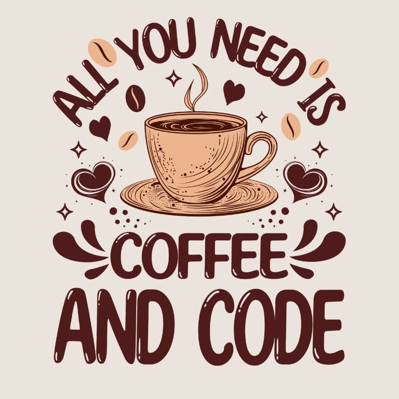 Tout ce dont vous avez besoin est du café et du code Programmeur amusant