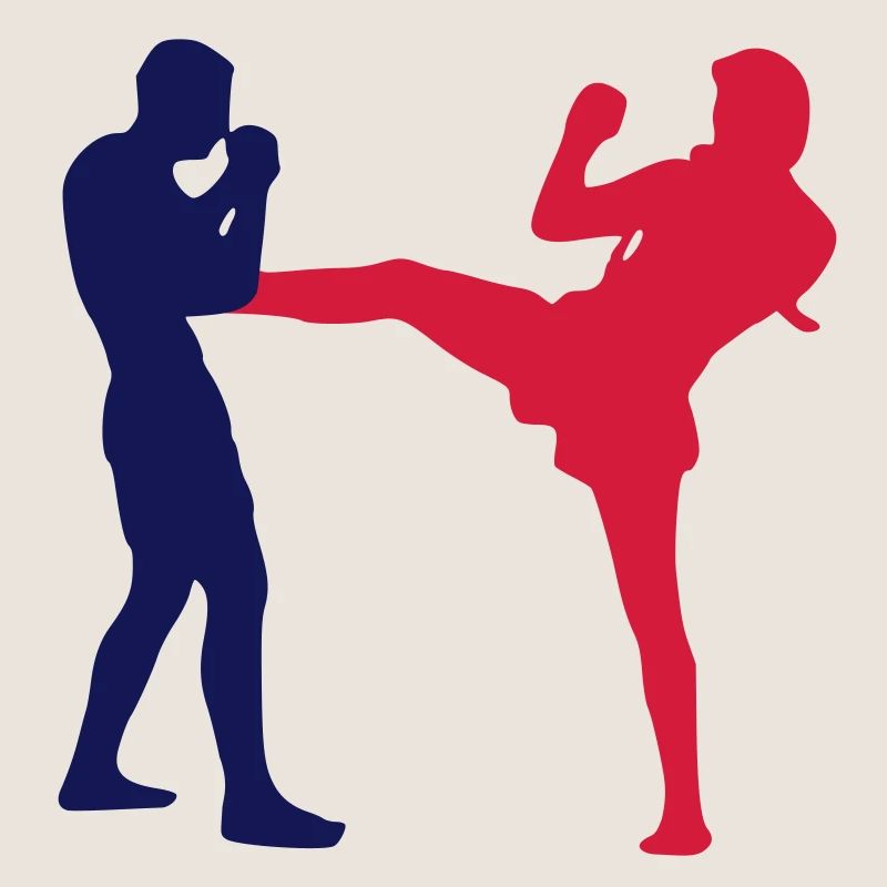 Muaythai front kick