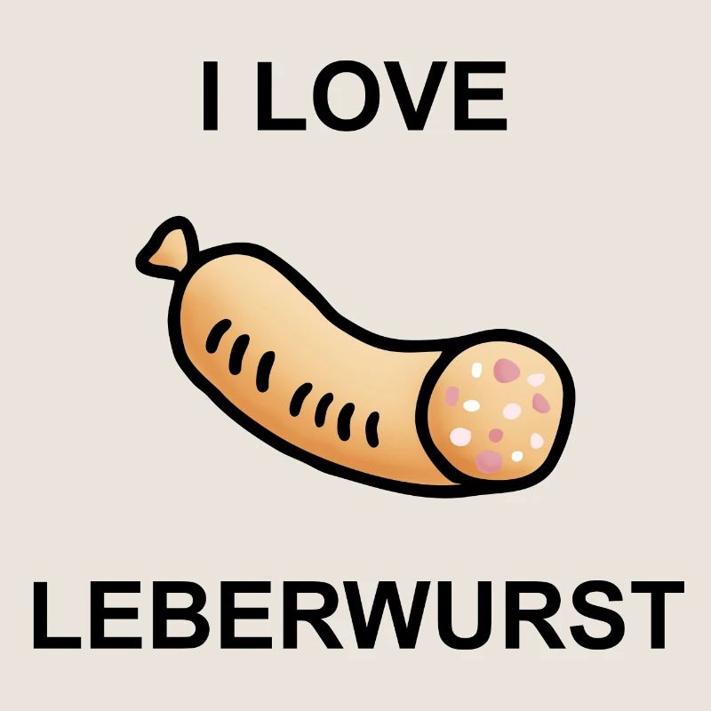 Wurstesser - I Love Leberwurst