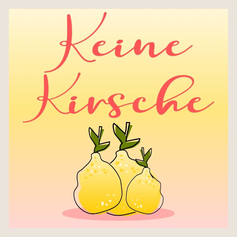 Früchte Zitronen - Kirsche