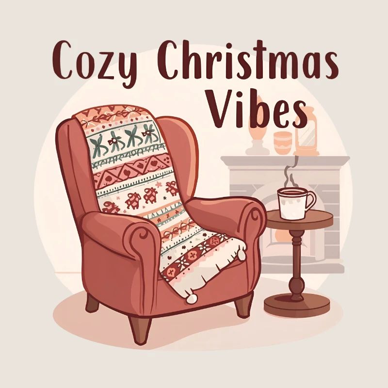 Gemütlicher Sessel – Cozy Christmas Vibes