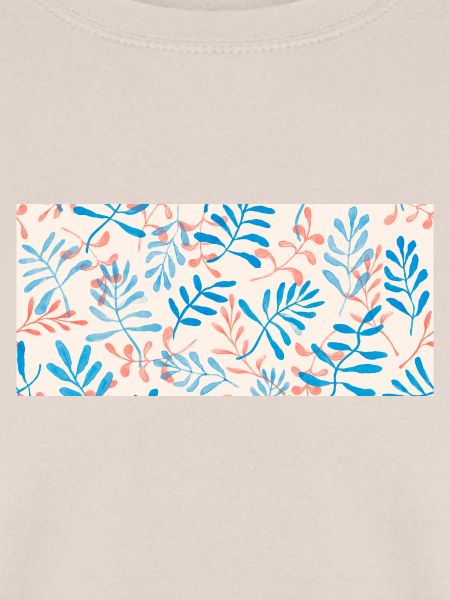 Aquarell-Blattdesign in Pastelltönen