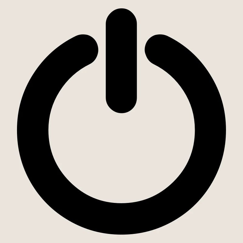 OnOff Powerbutton States On Off