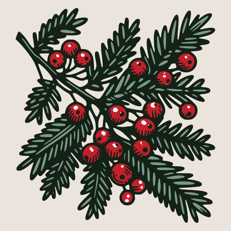 Branche de sapin