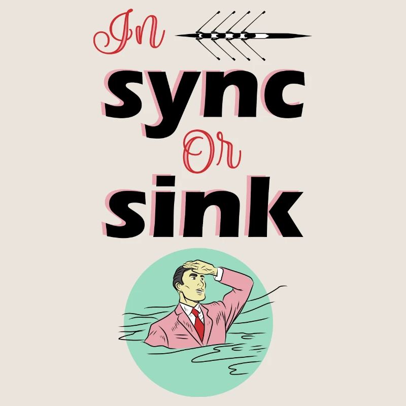 Synchronisiert oder senke