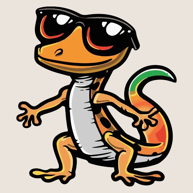 Echse Comic Cool