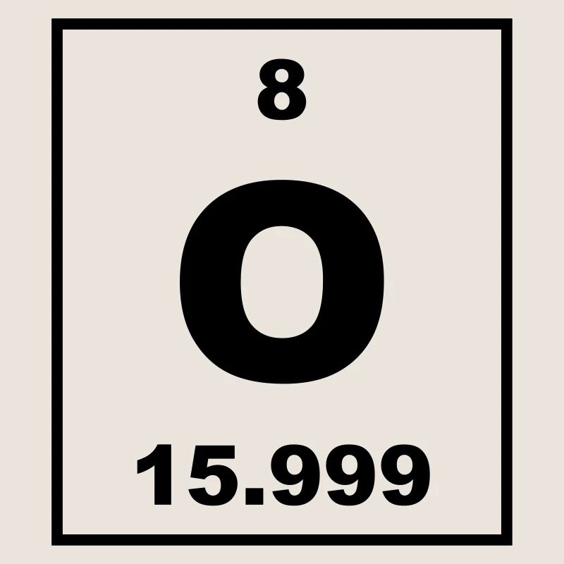 Element 008 - O (oxygen) - Small