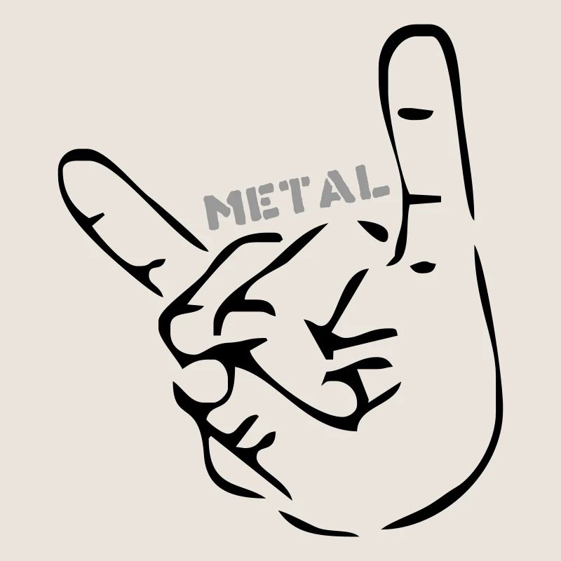 Heavy Metal Pommesgabel