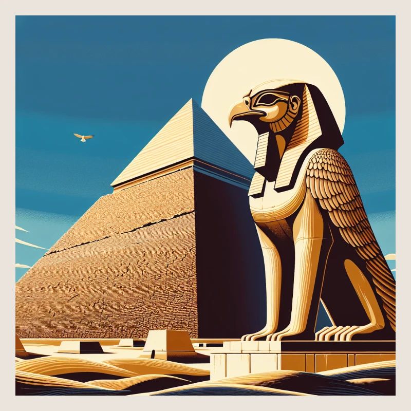 HORUS mit Pyramide