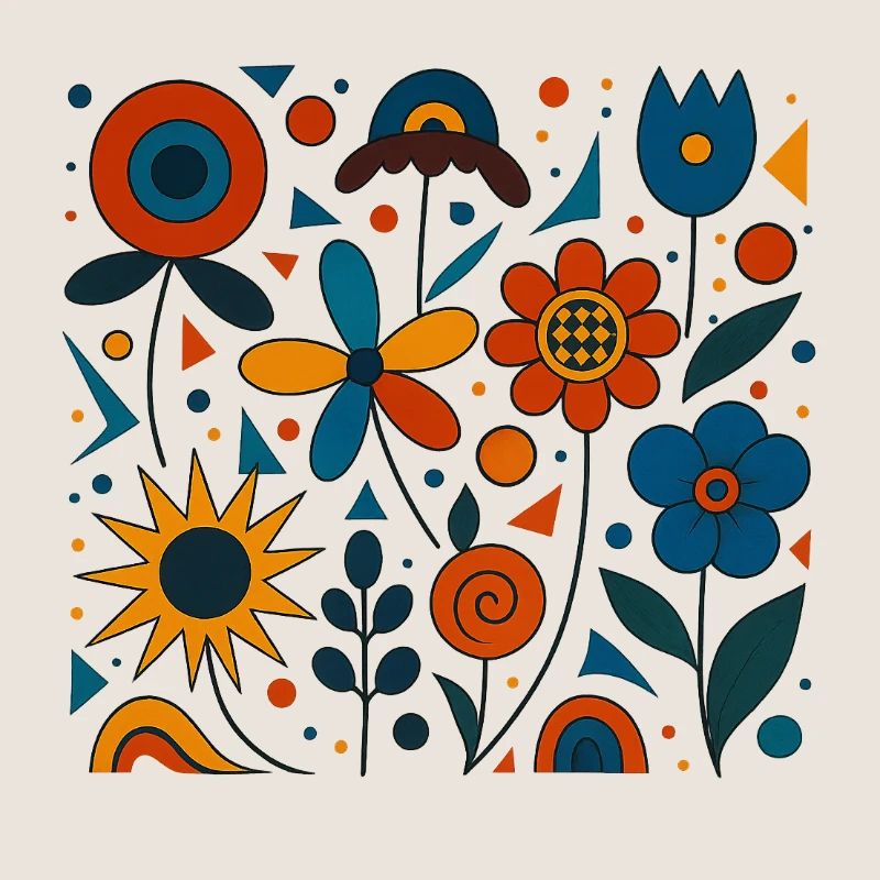 Abstrakte Blumen