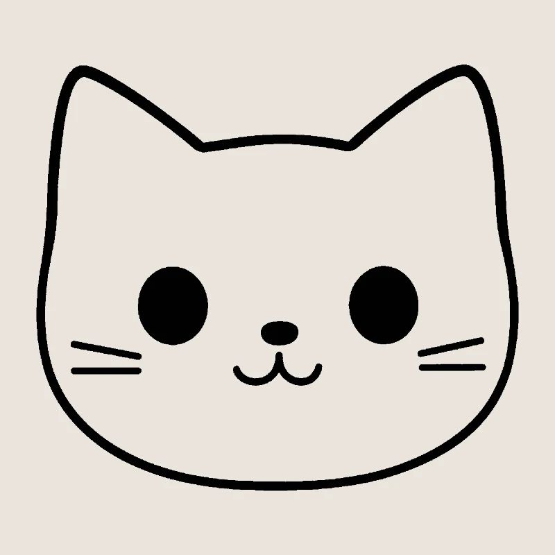 visage de chat, yeux chat mignon, idée costume