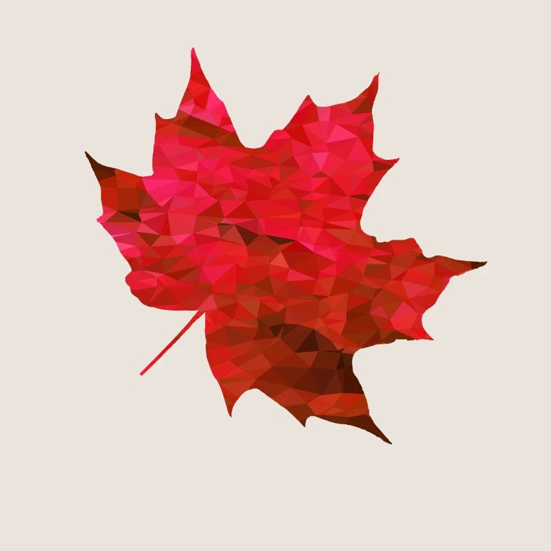 Maple Red Polygon