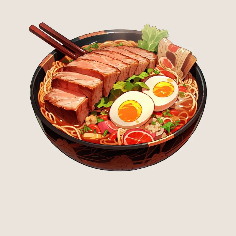 Anime Ramen Nudeln