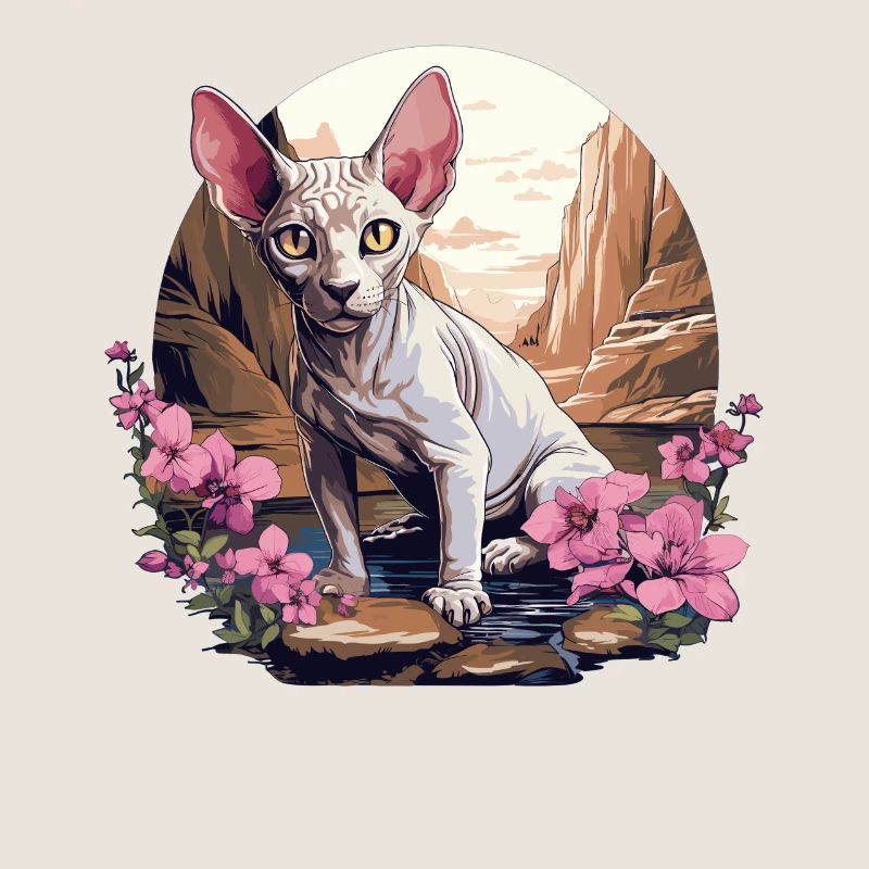 Sphynx Kätzchen Sphynx Katze