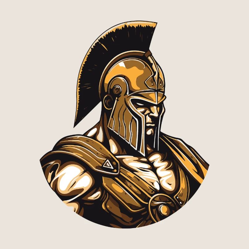 Spartaner Porträt