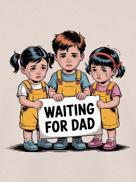 WARTEN AUF PAPA