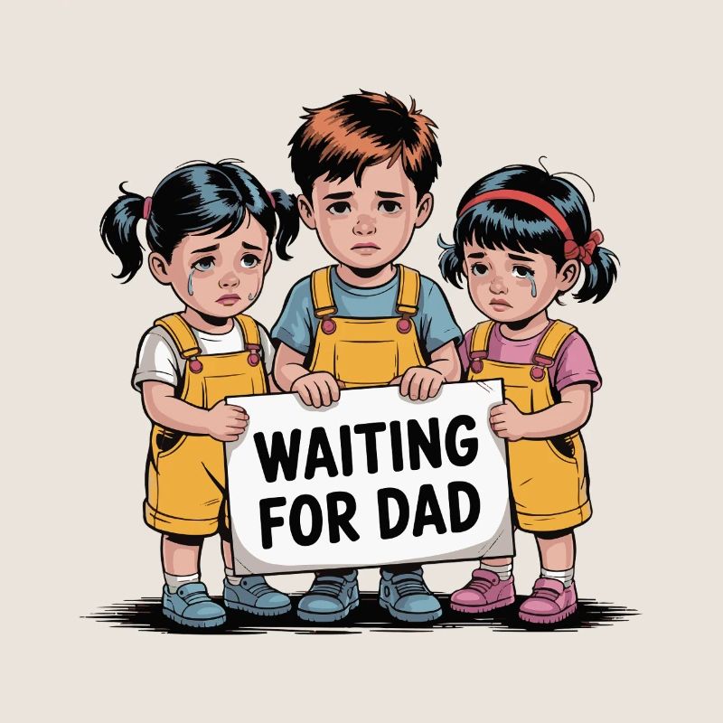 WARTEN AUF PAPA