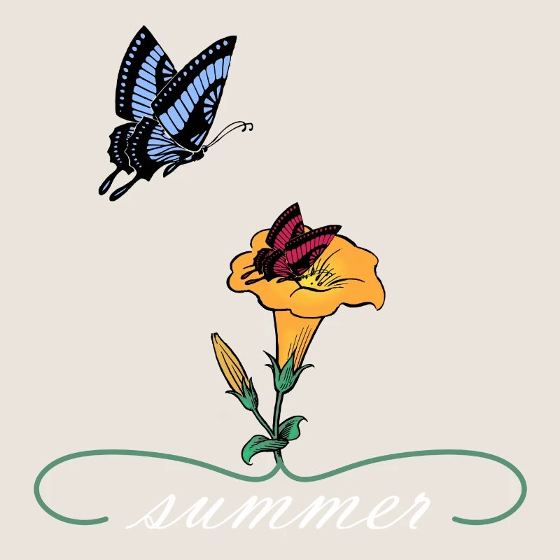 Papillons d'été