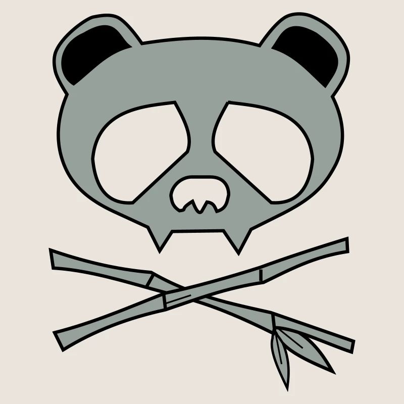 panda skull