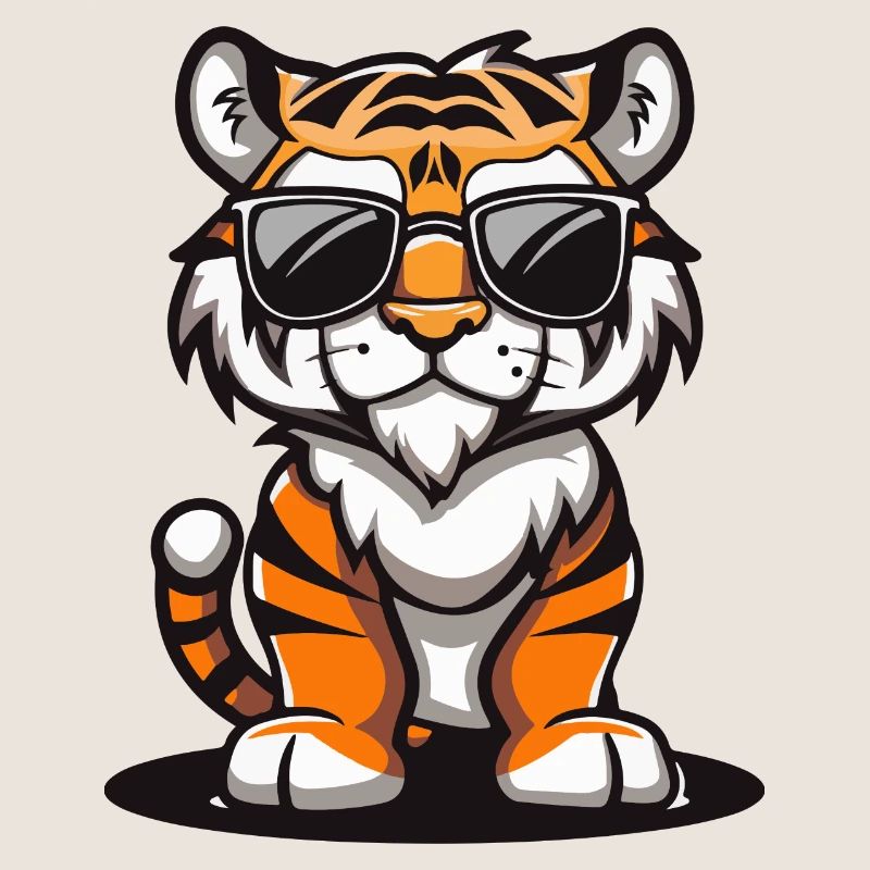 Tiger Comic Cool