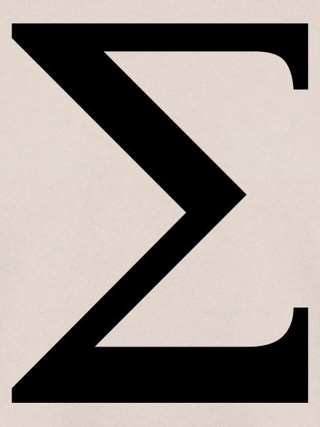 Sigma greek alphabet