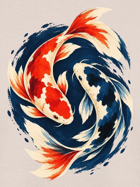 Koi Karpfen Japanischer Zierfisch