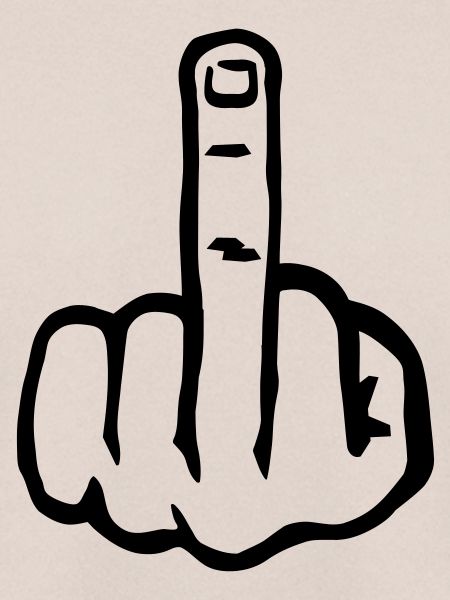 Mittelfinger