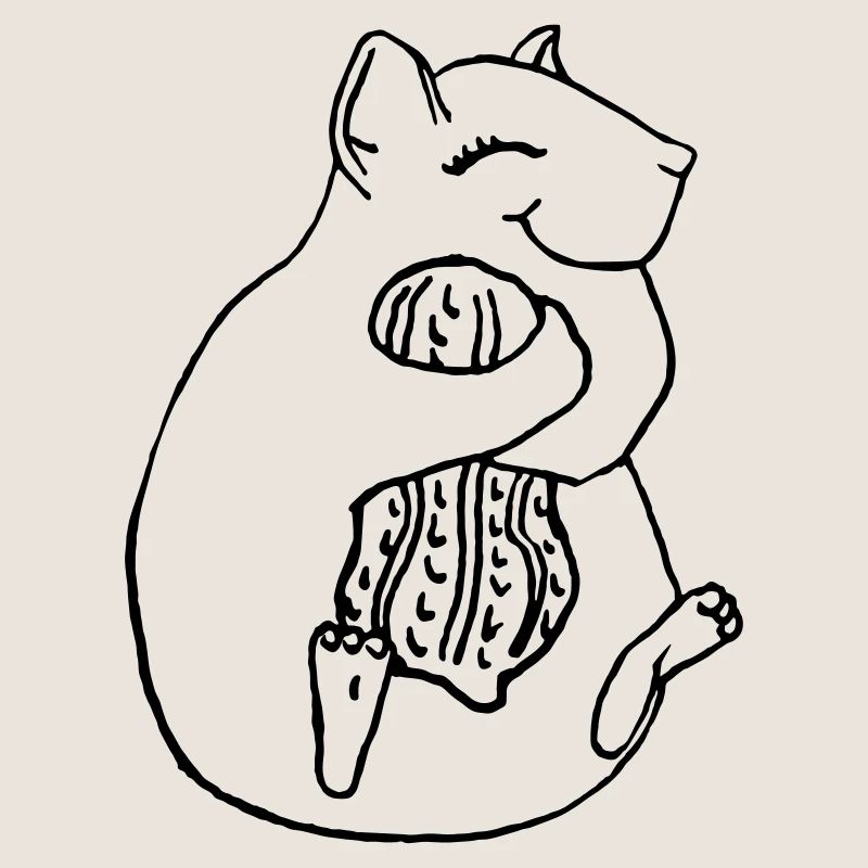 Art Deco Space Squirrel