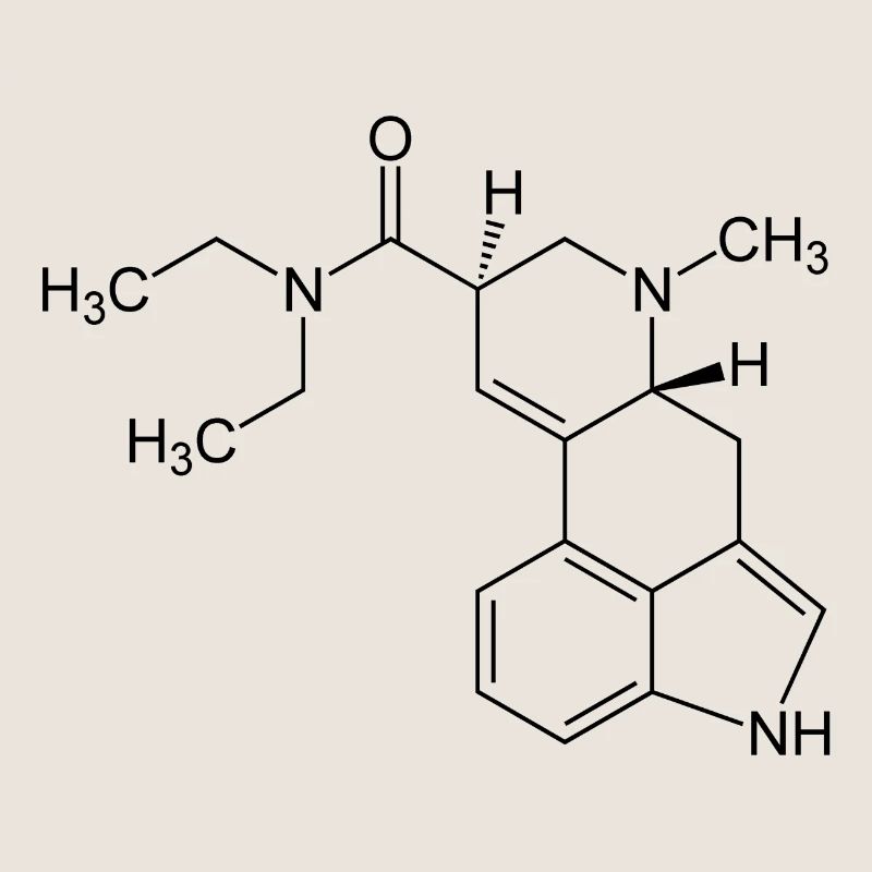 Molécule de LSD