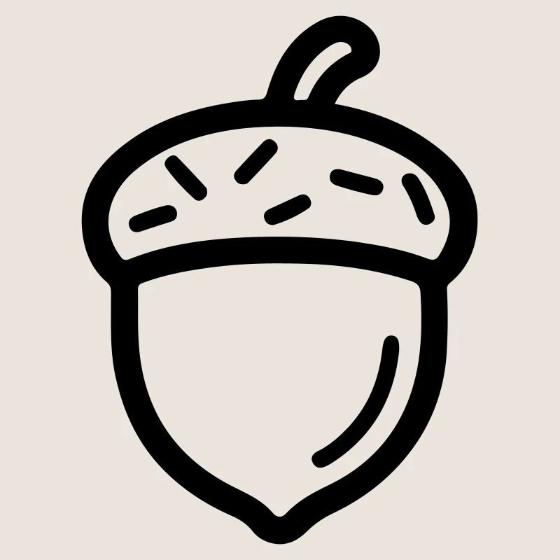 Eichel Herbst Symbol