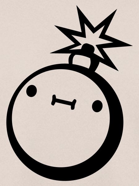 clipart suesse bombe
