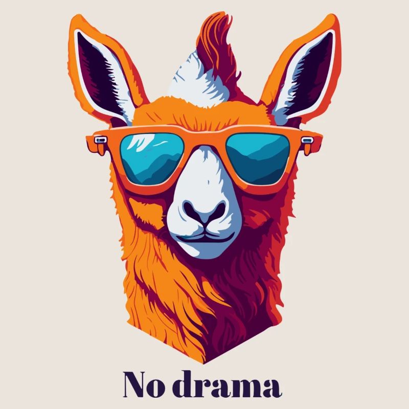 Retro Lama Vibes
