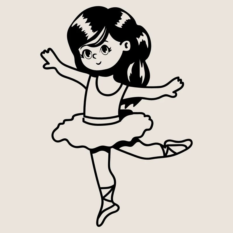 ballerina kind mädchen