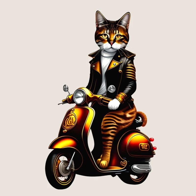Steampunk-Katze
