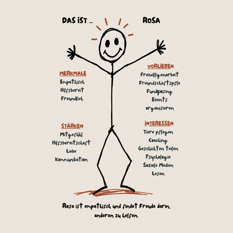 Das ist Rosa Empathie