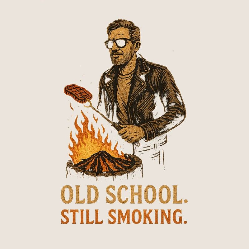 Old School. Still Smoking