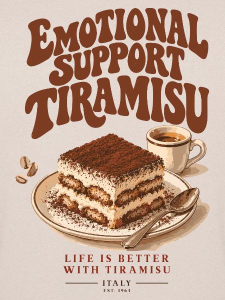 Emotional Support Tiramisu