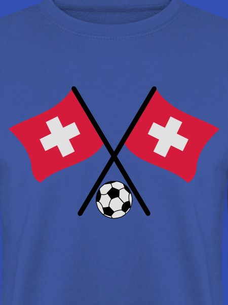 Schweizer Fussball Flagge