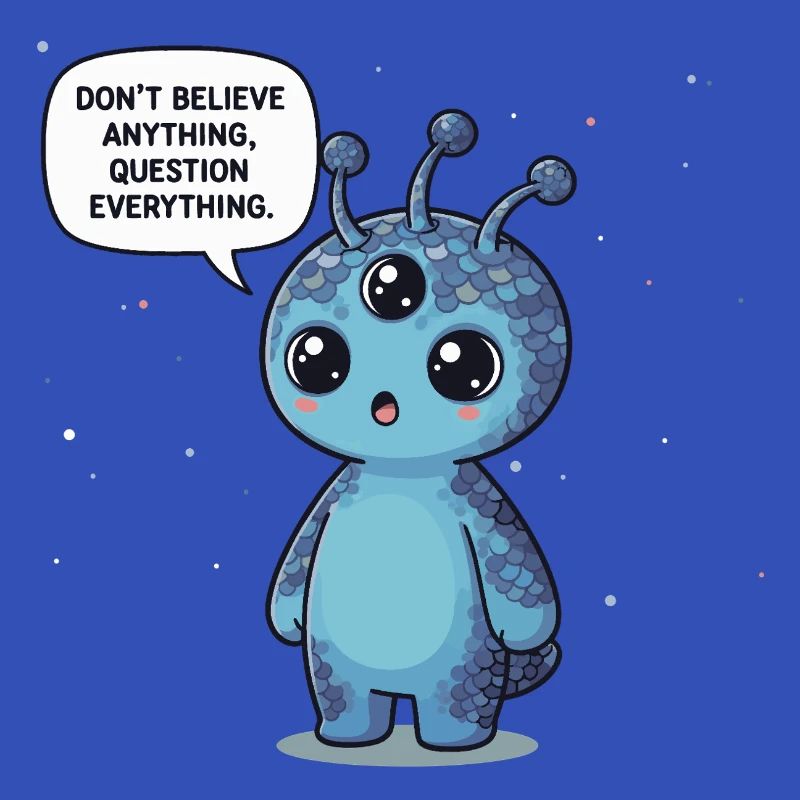Extraterrestre mignon : Déclaration - Remettez tout en question