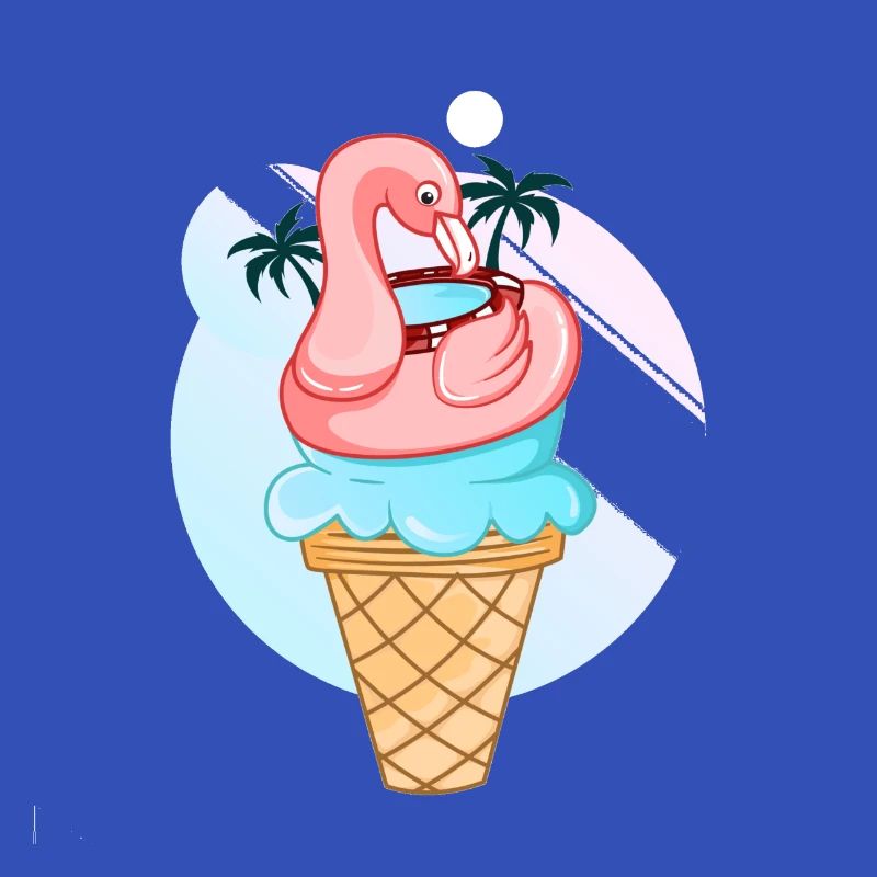 Flamingo Glace
