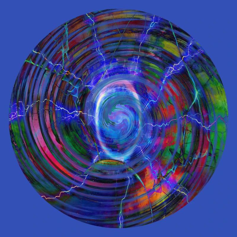 Boule de couleur éclair, boule de couleur éclair