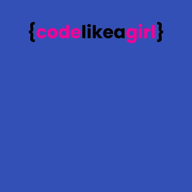 code like a girl - coder programmer girl